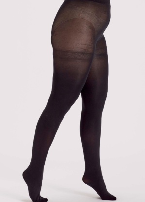 Pretty Polly Curves 60D Plush Opaque Tights